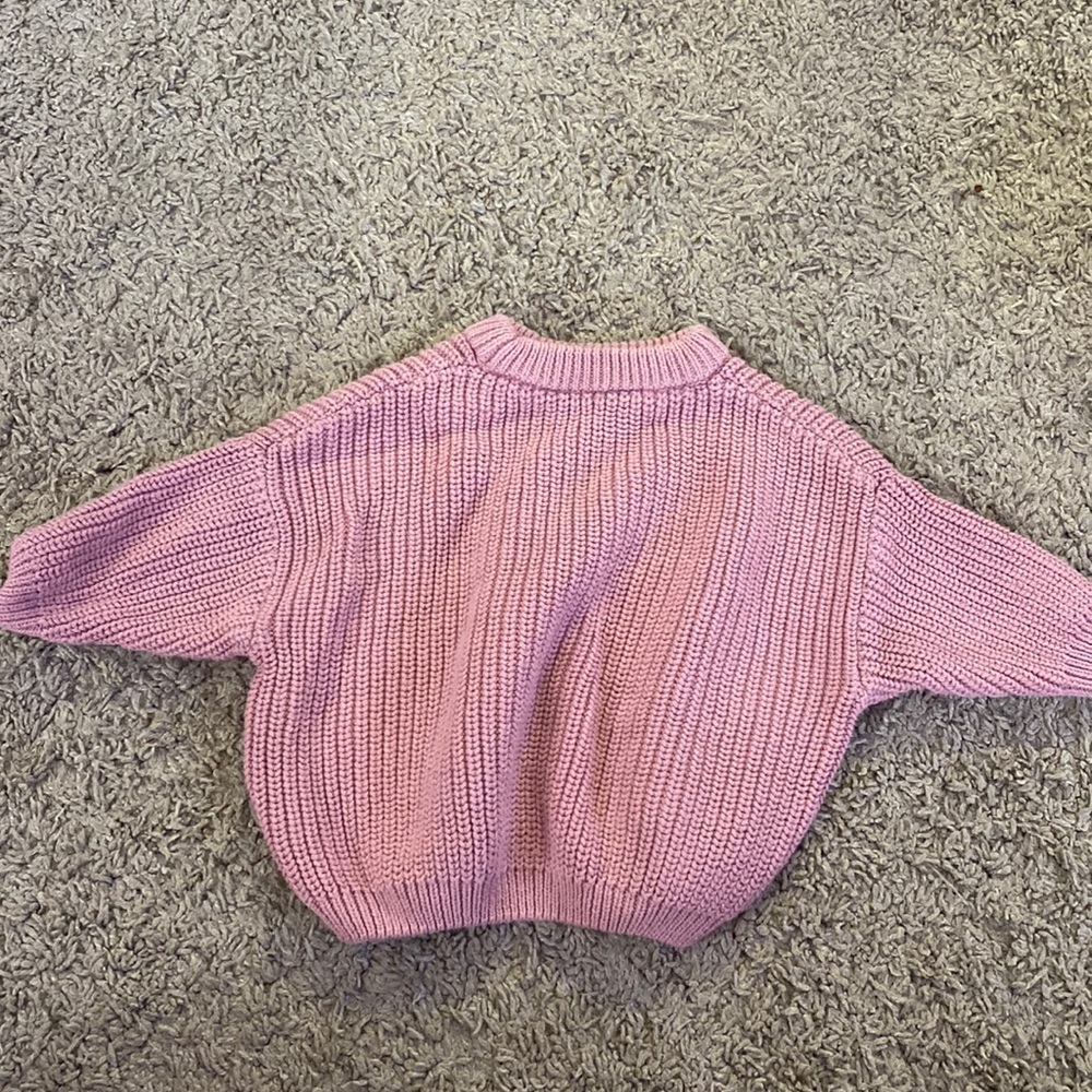 Chunky knit sweater